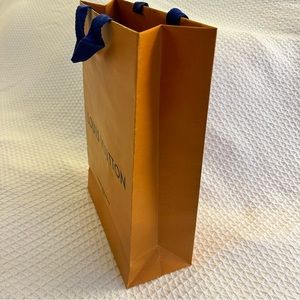 Authentic Louis Vuitton shopping bag